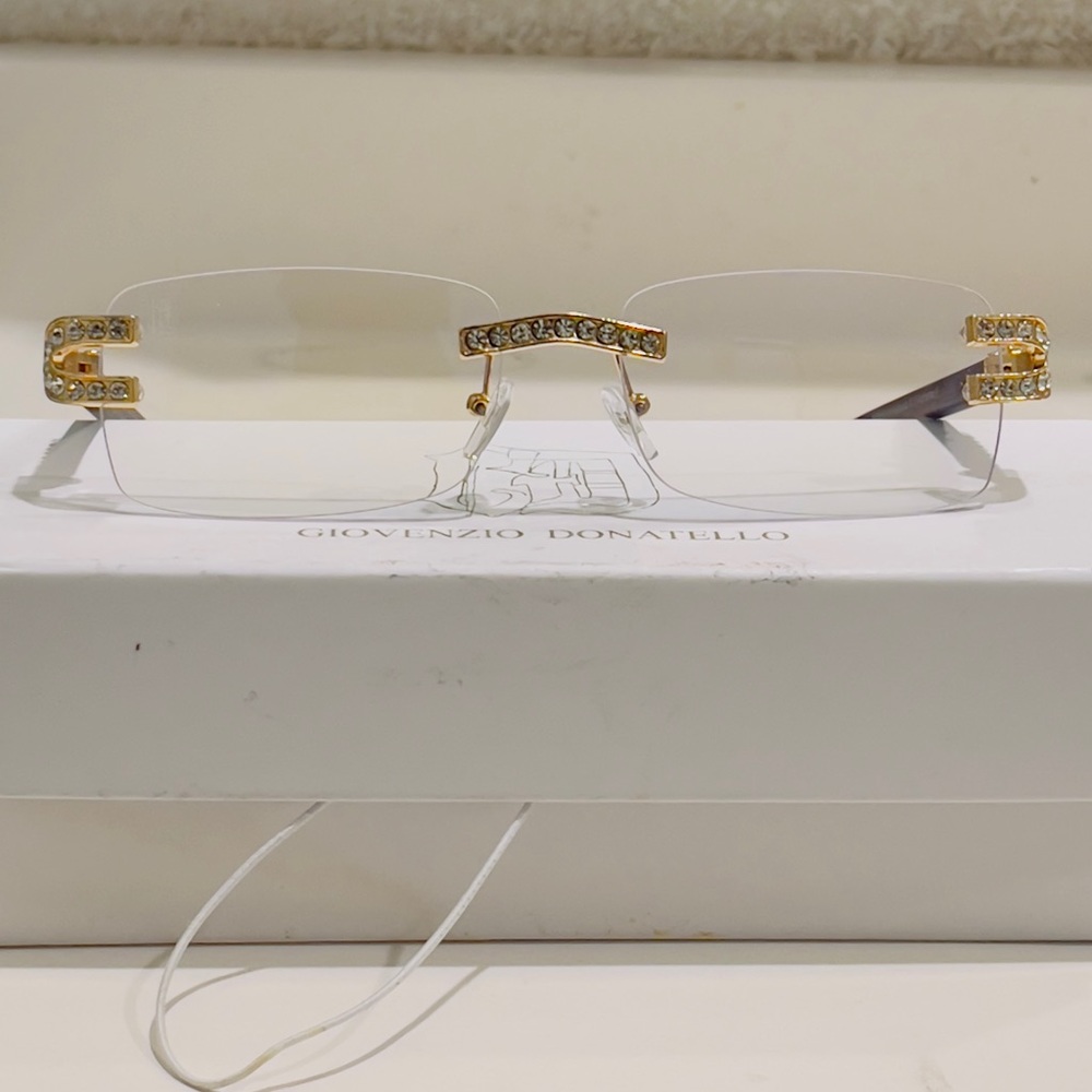 GIOVENZIO DONATELLO Clear Sunglasses